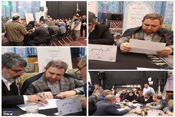 در منطقه 11 برگزار شد: جلسه دیدار مردمی اقراریان با شهروندان منطقه در مسجد امام رضا (ع)